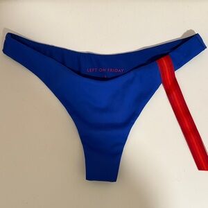 Left On Friday Backside Thong
